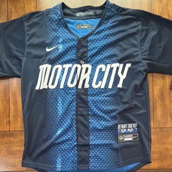 Detroit Tigers City Connect Motor City Kerry Carpenter Adult Medium NWT - Picture 1 of 4